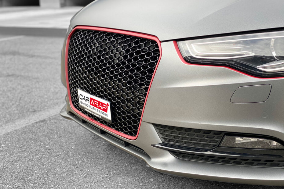audi car wrapping