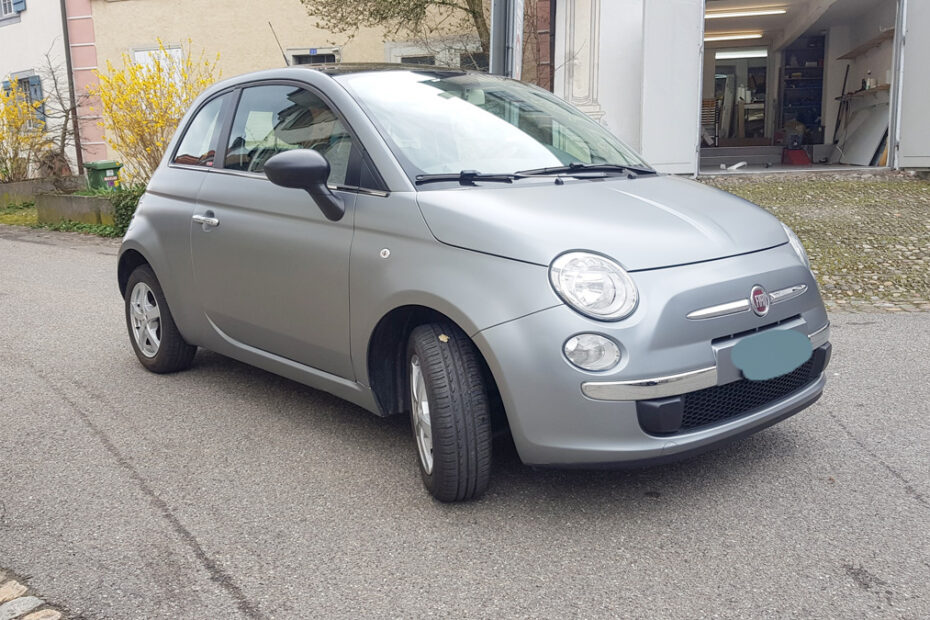 fiat 500 folierung